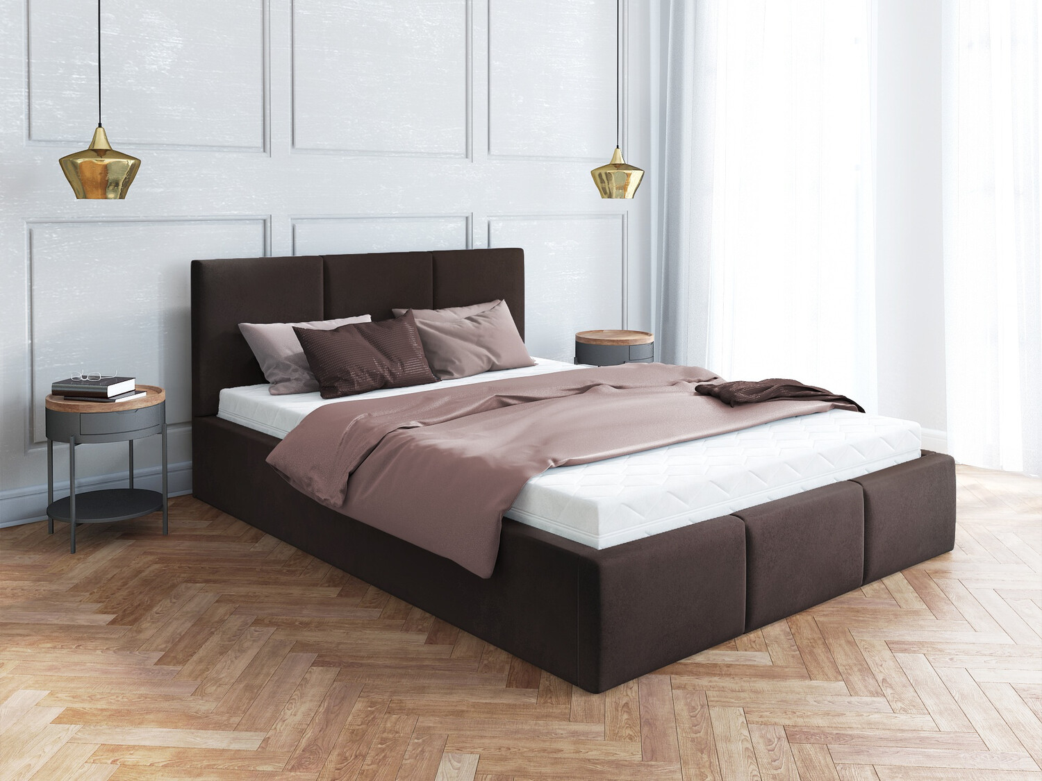 Bed Fairfield 109 (Brown)