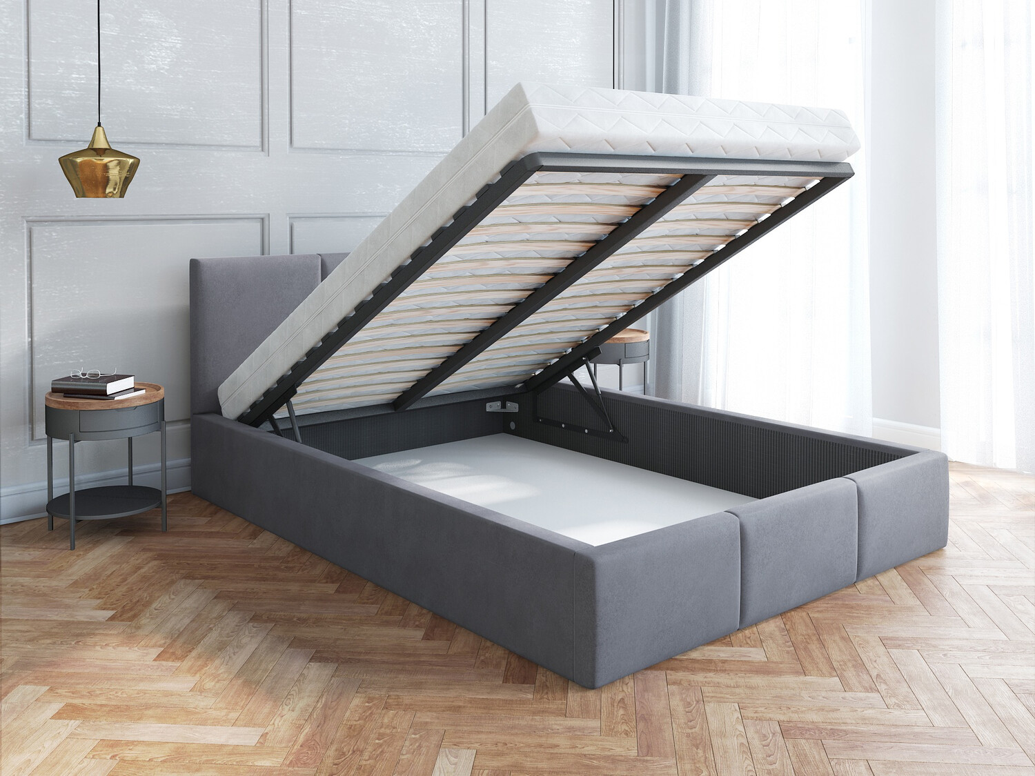 Bed Fairfield 109 (Graphite)