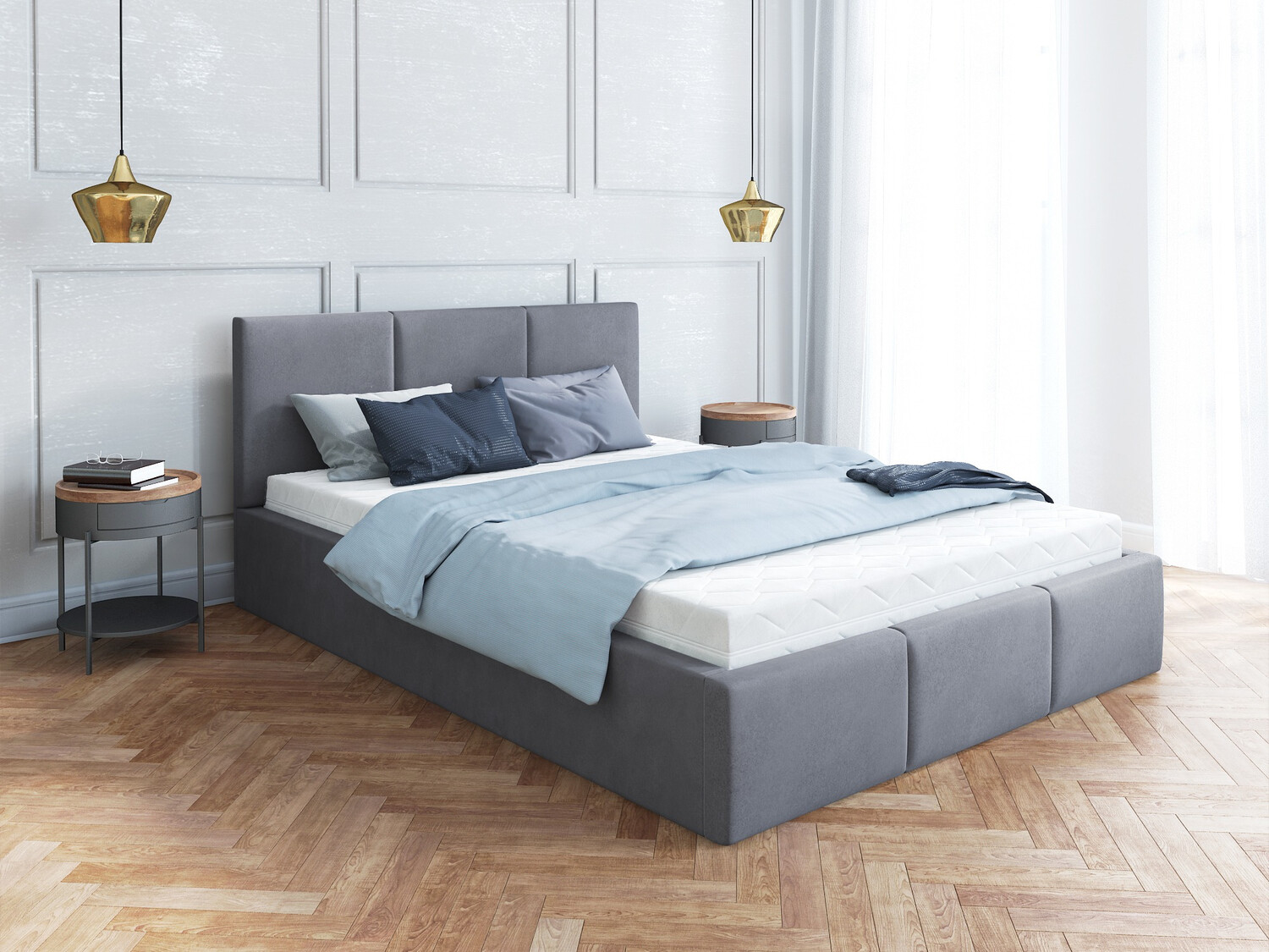 Bed Fairfield 109 (Graphite)