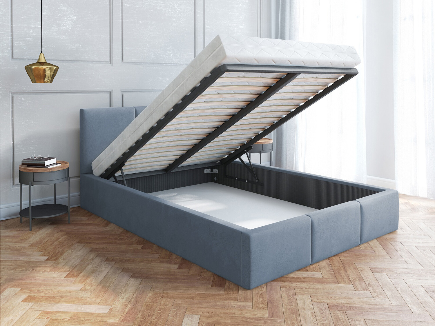 Bed Fairfield 109 (Grey)