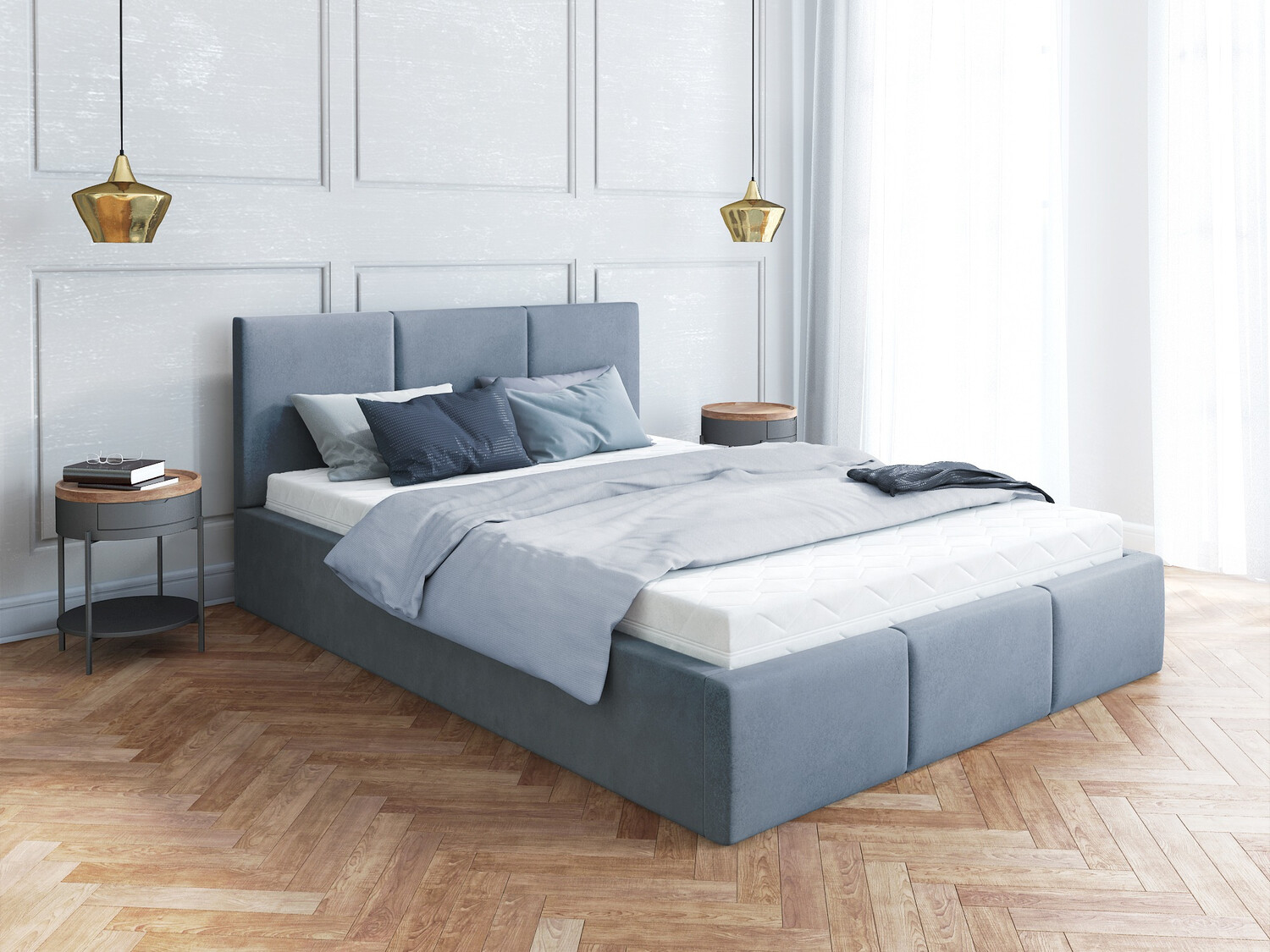 Bed Fairfield 109 (Grey)