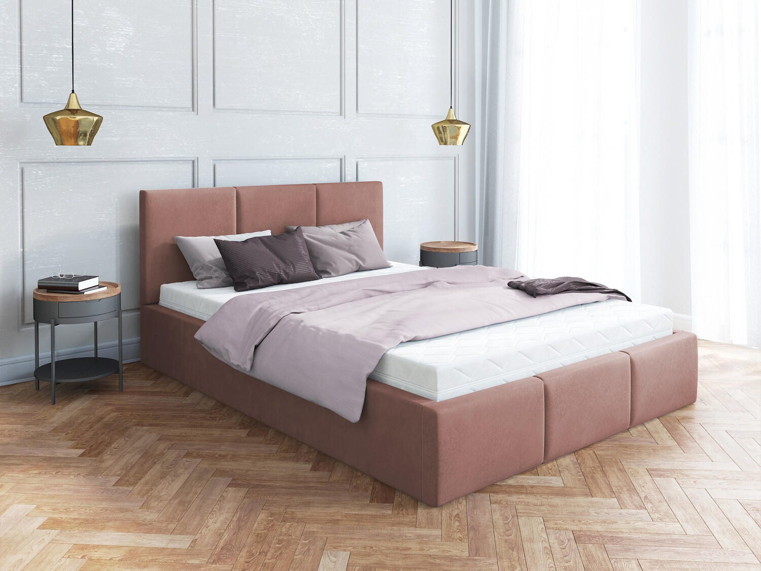 Bed Fairfield 109 (Pink)