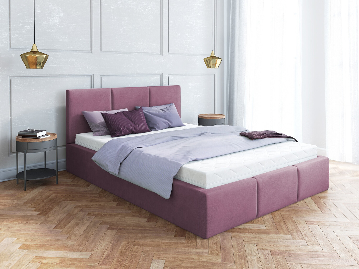 Bed Fairfield 109 (Purple)