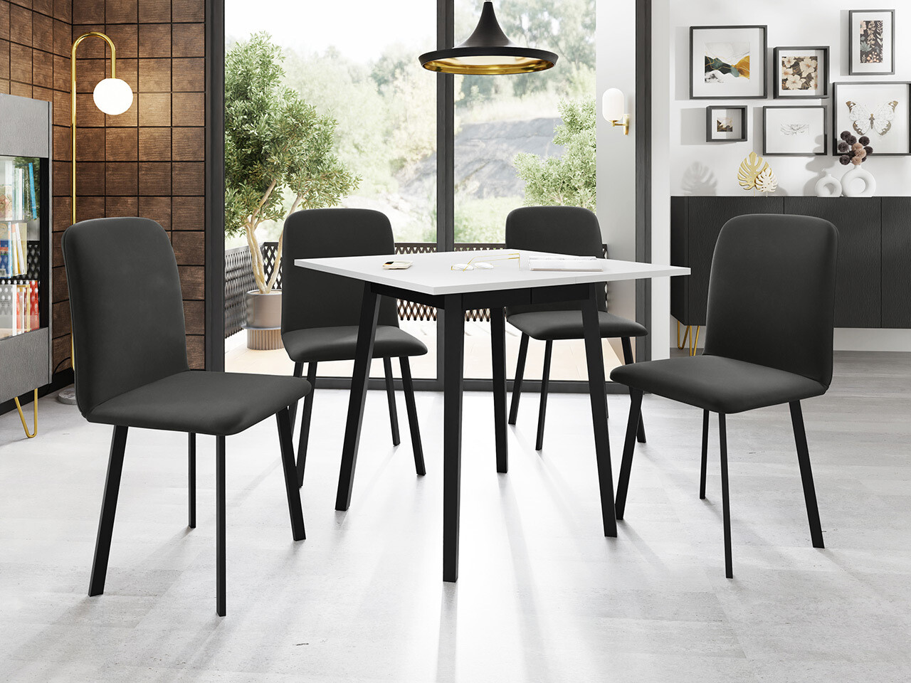 Table Edmond 109 (White + Black)