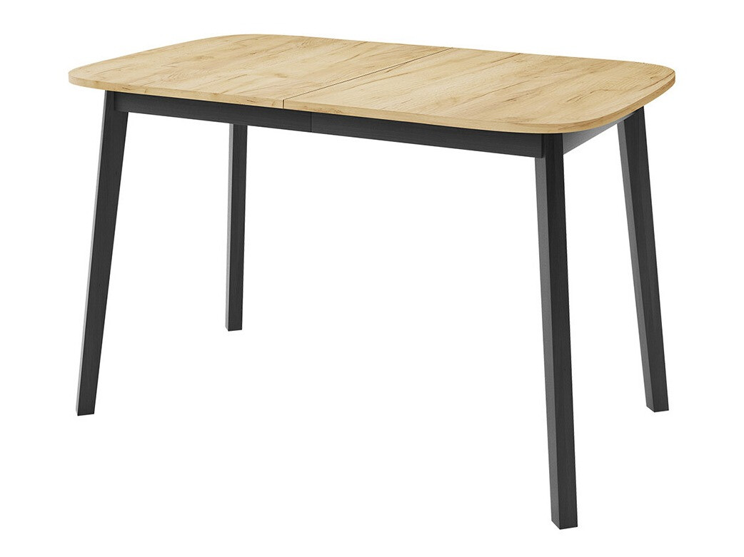Table Edmond 110 (Craft golden oak + Black)