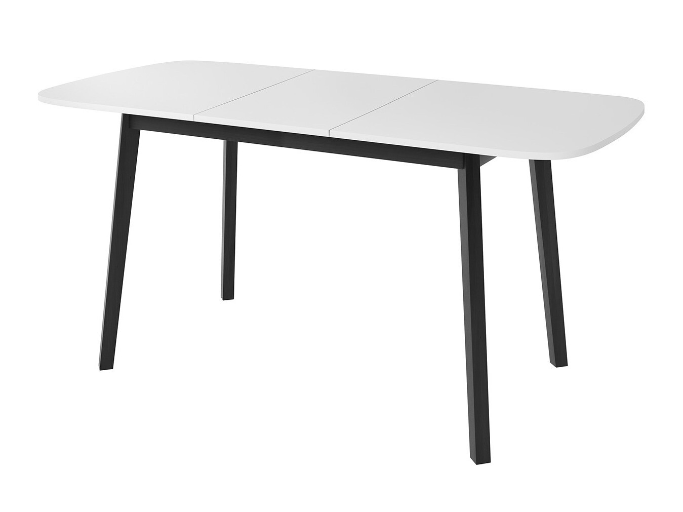 Table Edmond 110 (Grey marble + Black)