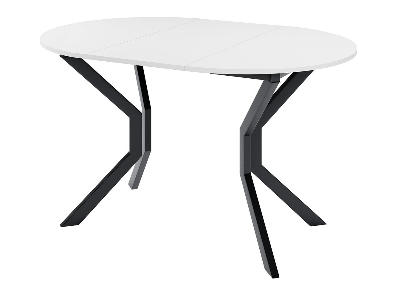 Table Edmond 111 (Grey marble + Black)