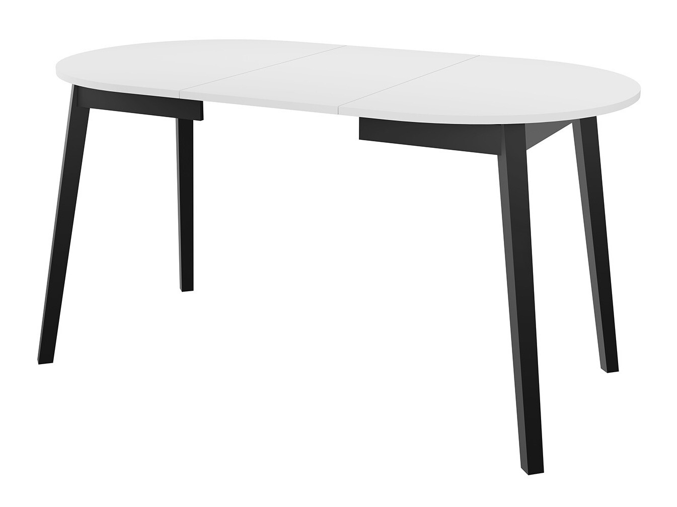 Table Edmond 112 (Grey marble + Black)
