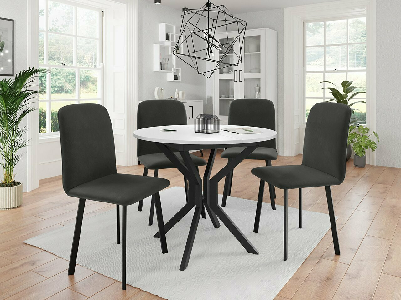 Chair Edmond 115 (Amor Velvet 4321)