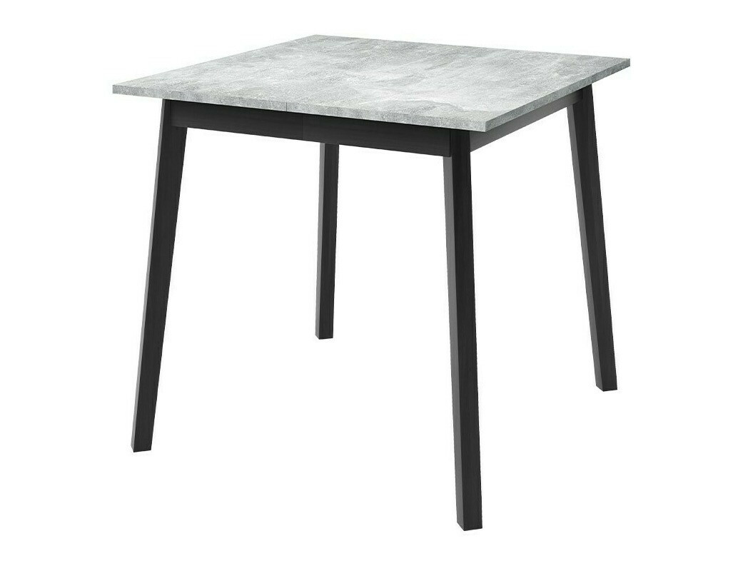 Dining set Edmond 116 (Grey marble + Black)