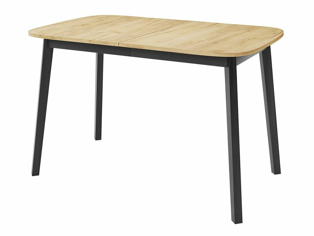 Dining set Edmond 117 (Craft golden oak + Black)