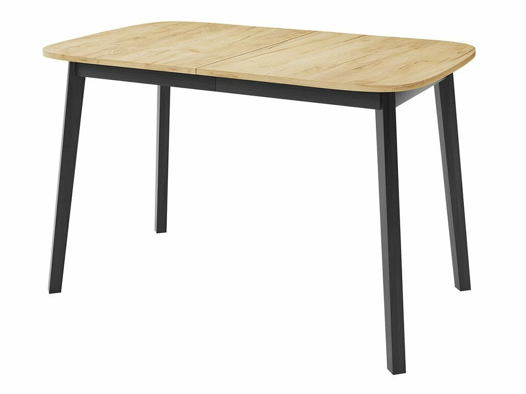 Dining set Edmond 117 (Craft golden oak + Black)