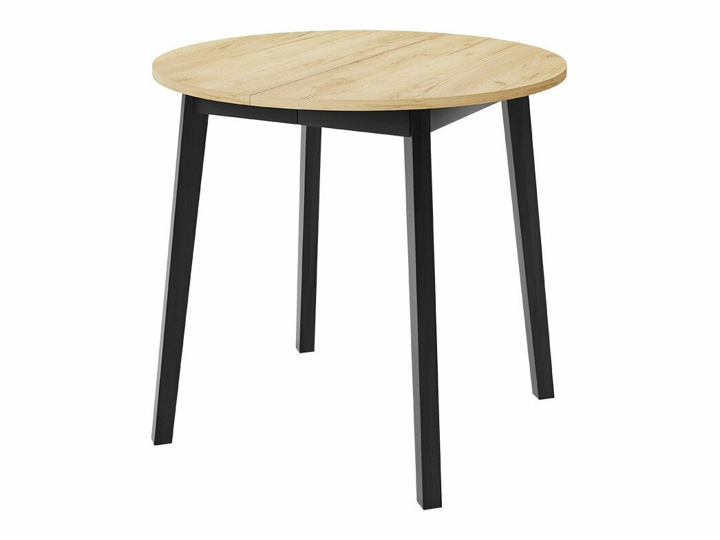 Dining set Edmond 119 (Craft golden oak + Black)
