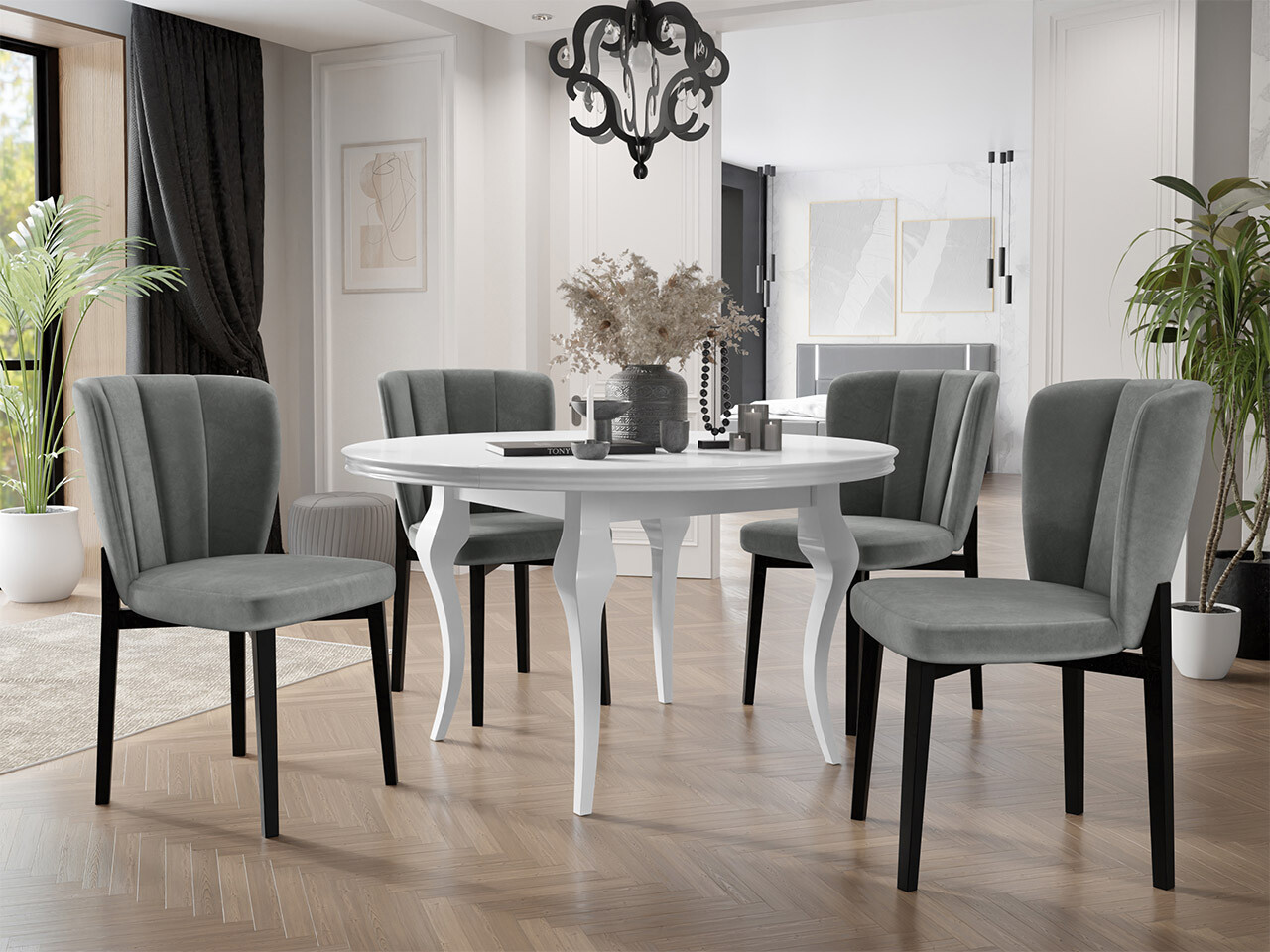 Dining set Racine 141 (Magic Velvet 2217)