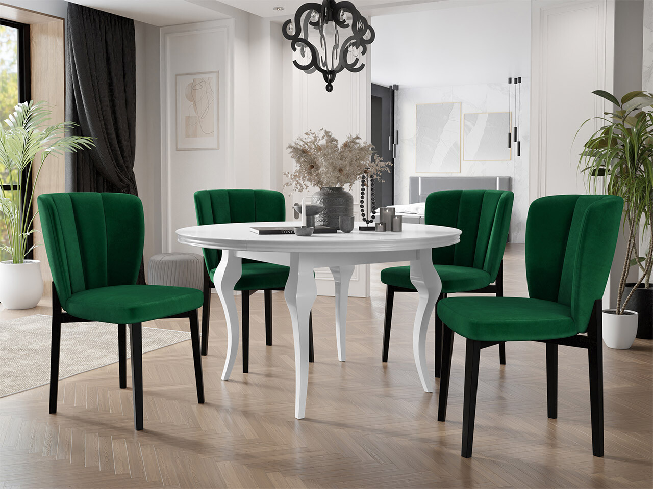 Dining set Racine 141 (Magic Velvet 2225)