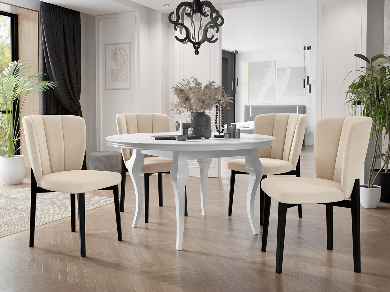 Dining set Racine 141 (Magic Velvet 2250)