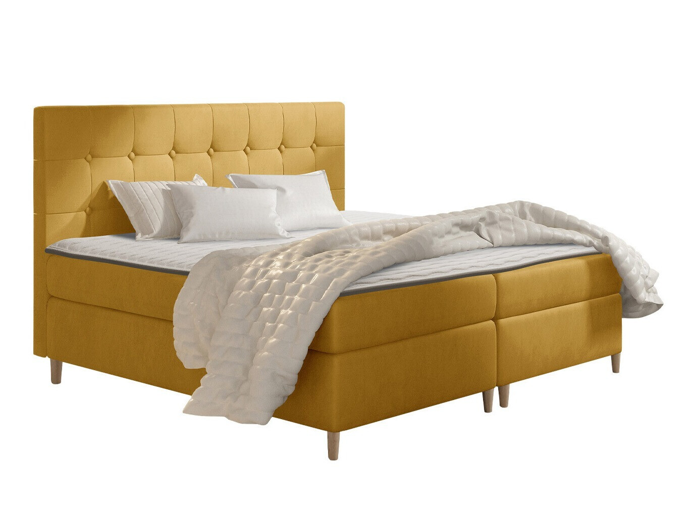 Continental bed Caseus (Magic Velvet 2215)