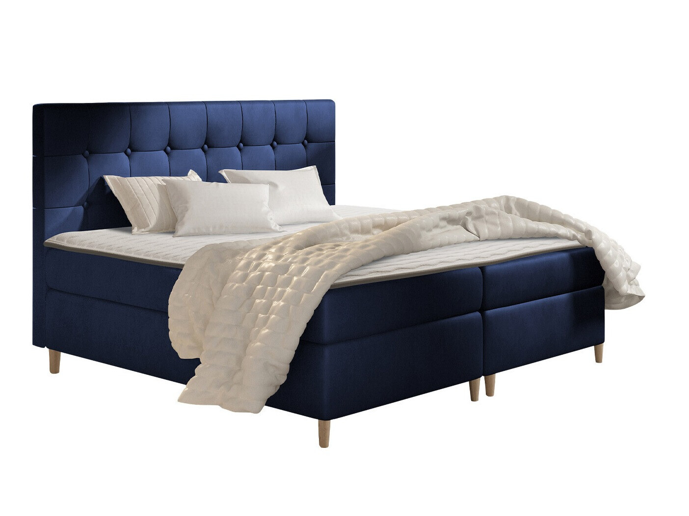 Continental bed Caseus (Magic Velvet 2216)