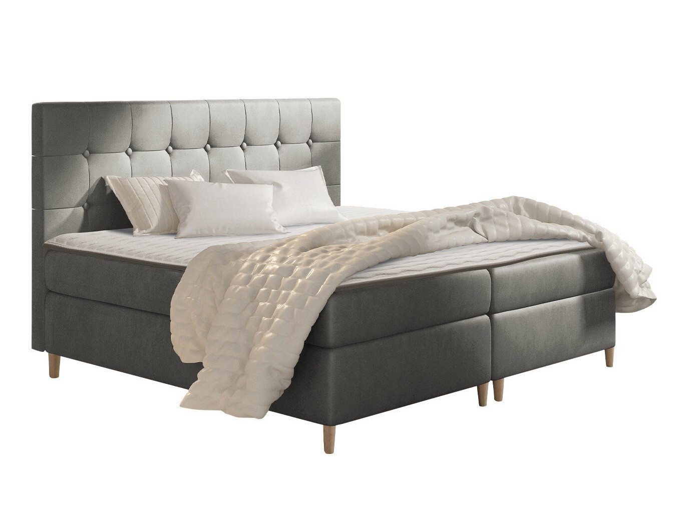 Continental bed Caseus (Magic Velvet 2217)