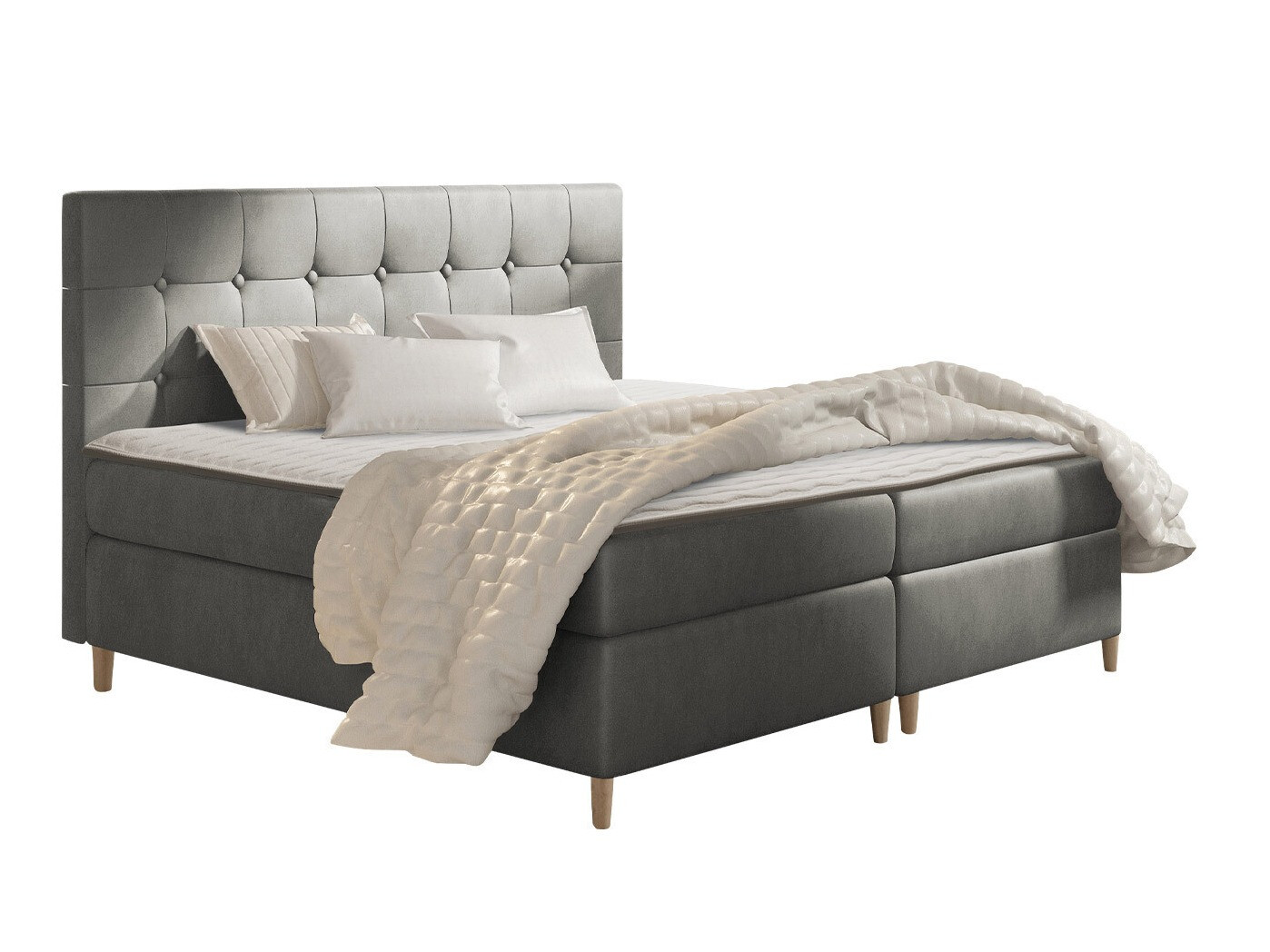 Continental bed Caseus (Magic Velvet 2217)