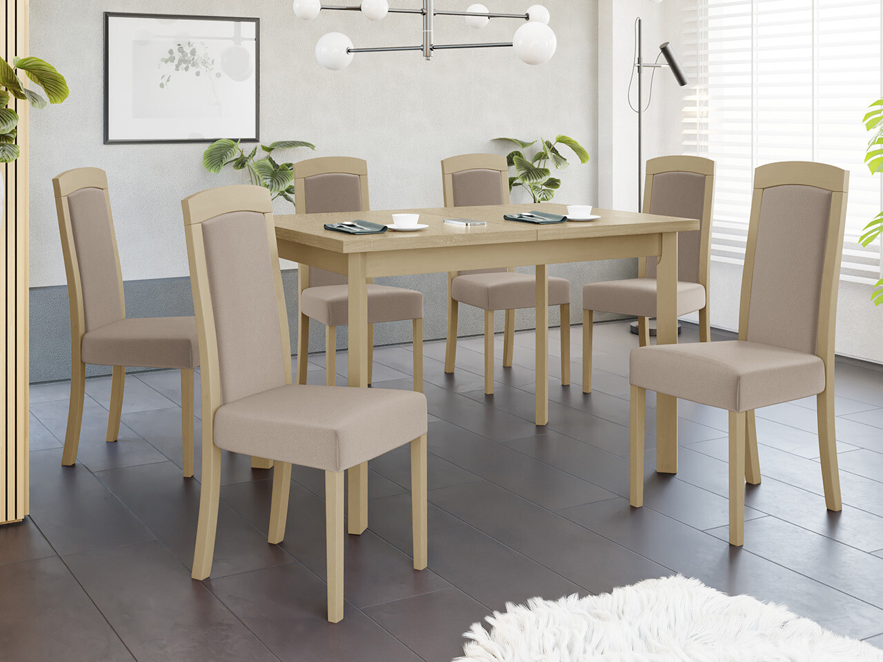 Chair Victorville 345 (Sonoma oak)