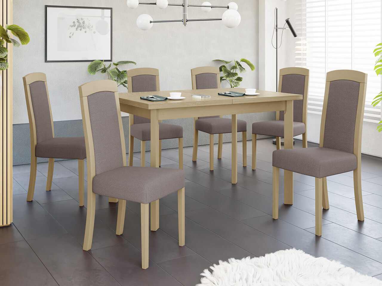 Chair Victorville 345 (Sonoma oak)
