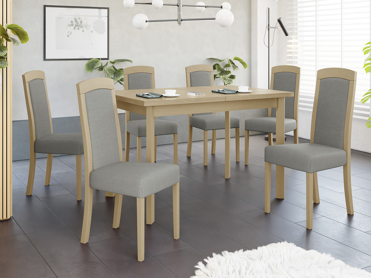 Chair Victorville 345 (Sonoma oak)