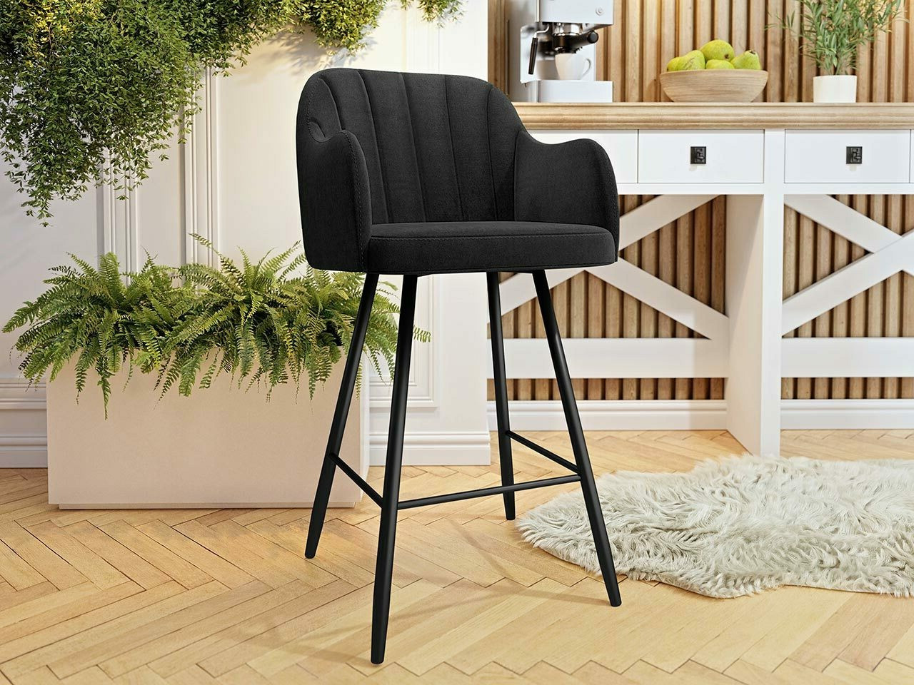 Bar stool Comfivo Anser I (Magic Velvet 2219)