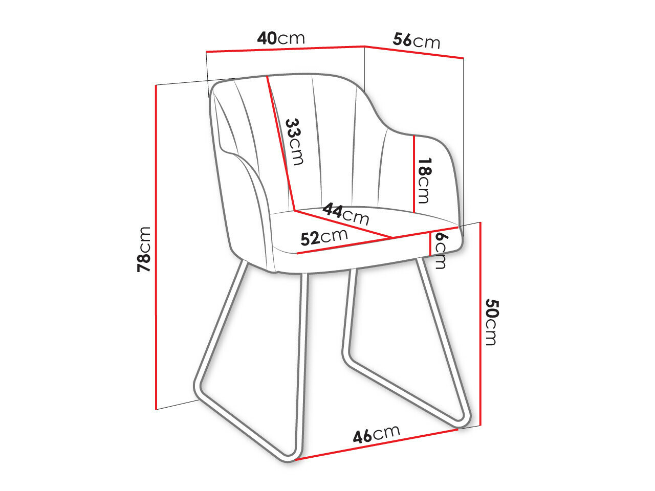Chair Comfivo Passer II (Magic Velvet 2217)