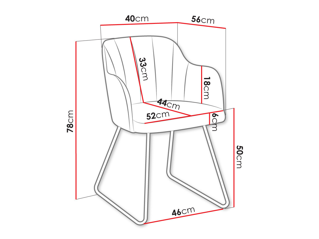 Chair Comfivo Passer II (Magic Velvet 2225)