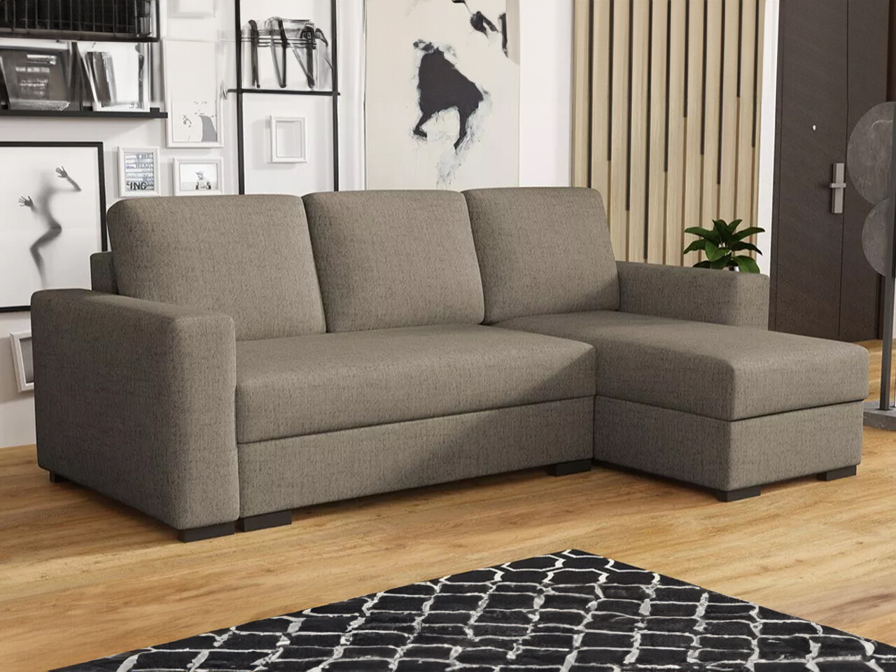 Corner sofa Columbus 187 (Neve 16)
