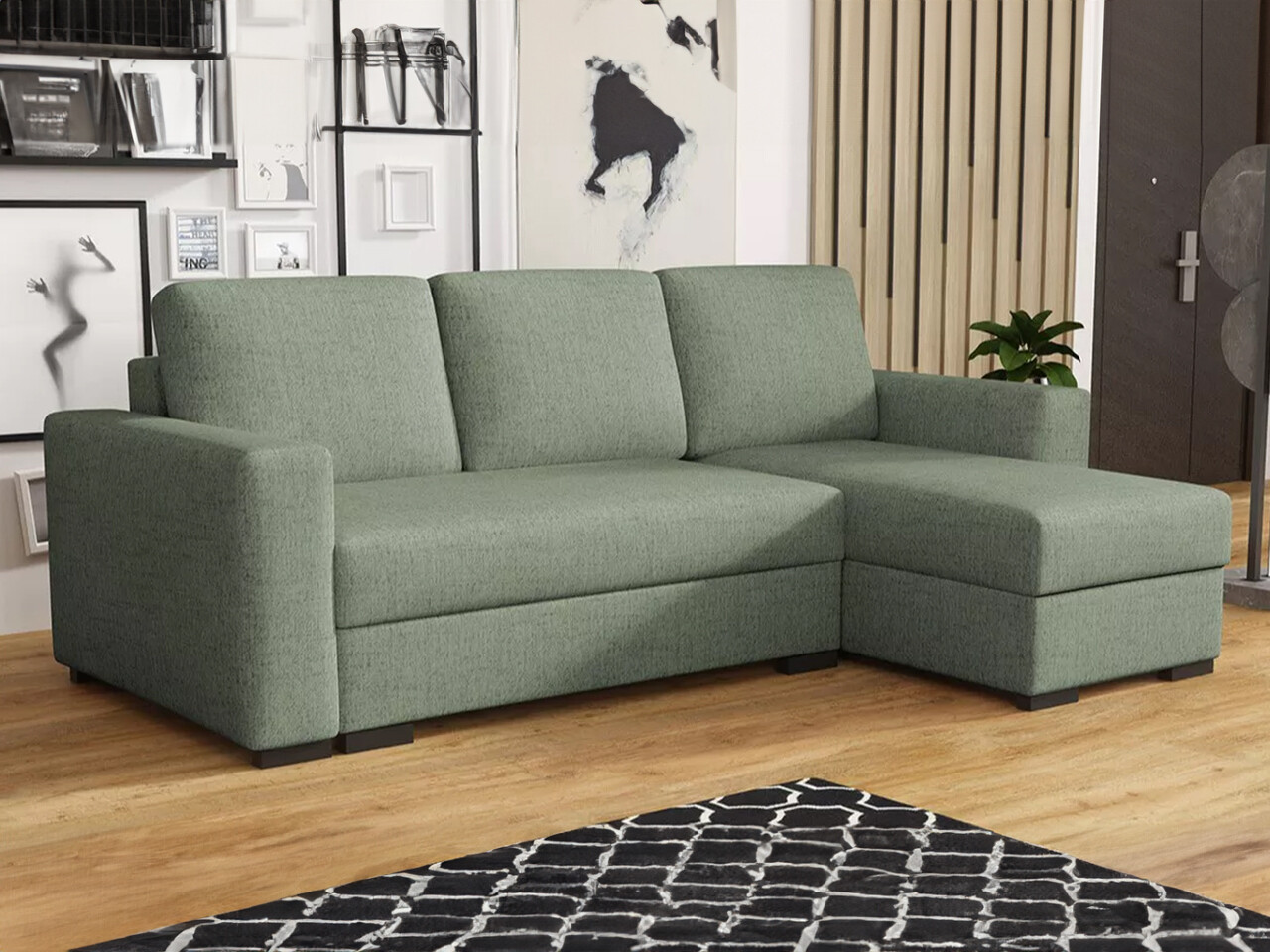 Corner sofa Columbus 187 (Neve 34)