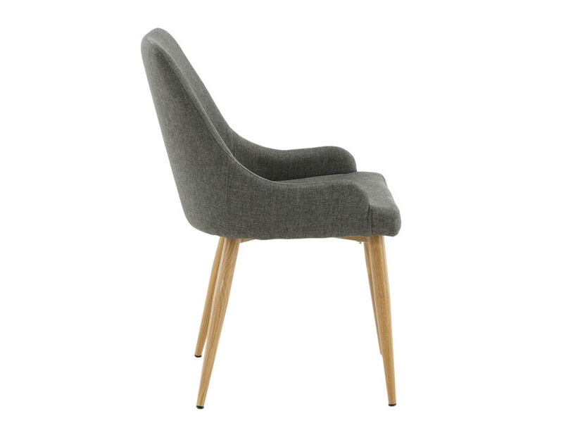 Chair Dallas 222 (Dark grey + Brown)