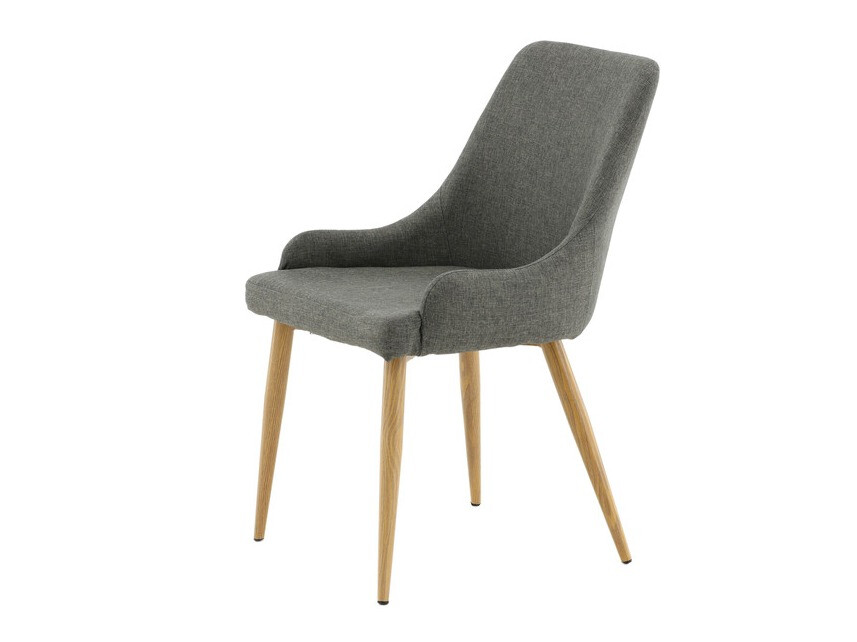 Chair Dallas 222 (Dark grey + Brown)