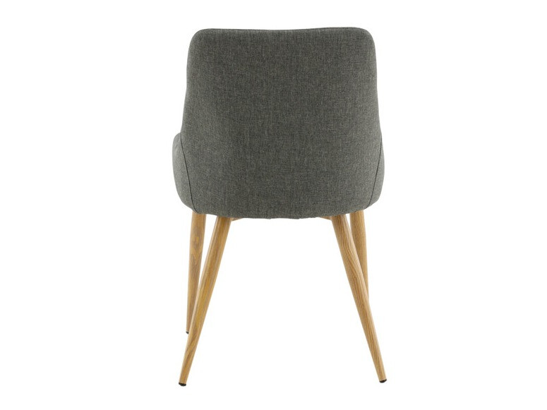 Chair Dallas 222 (Dark grey + Brown)
