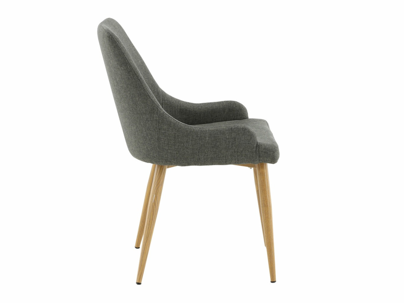 Chair Dallas 222 (Dark grey + Brown)