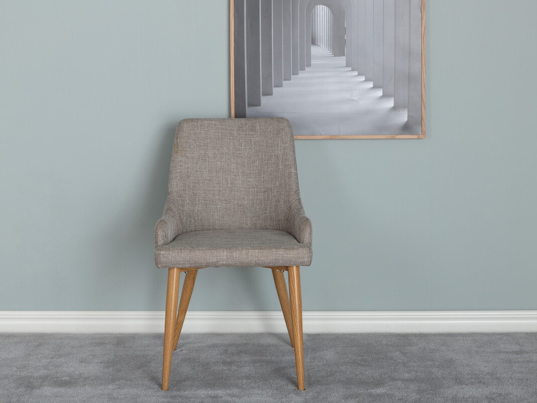Chair Dallas 222 (Grey + Brown)