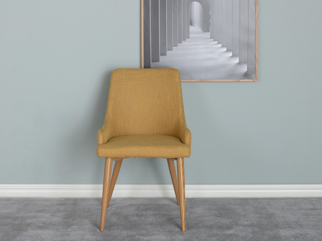 Chair Dallas 222 (Yellow + Brown)