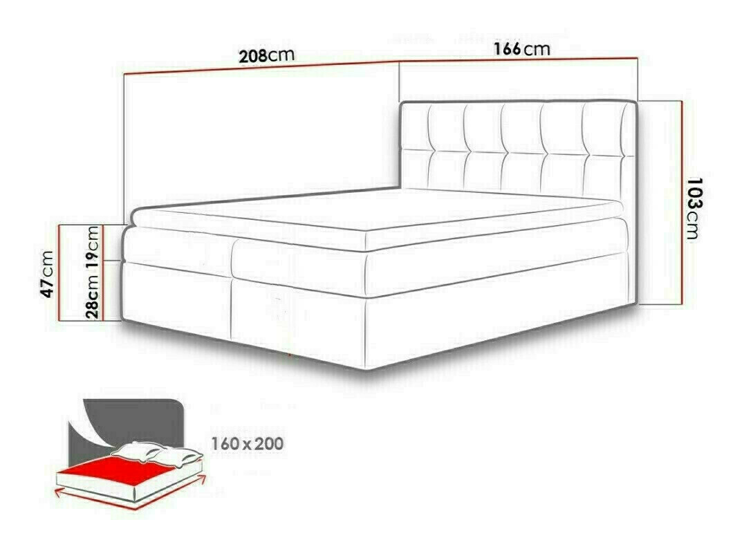 Continental bed Aedes (Soft 011)