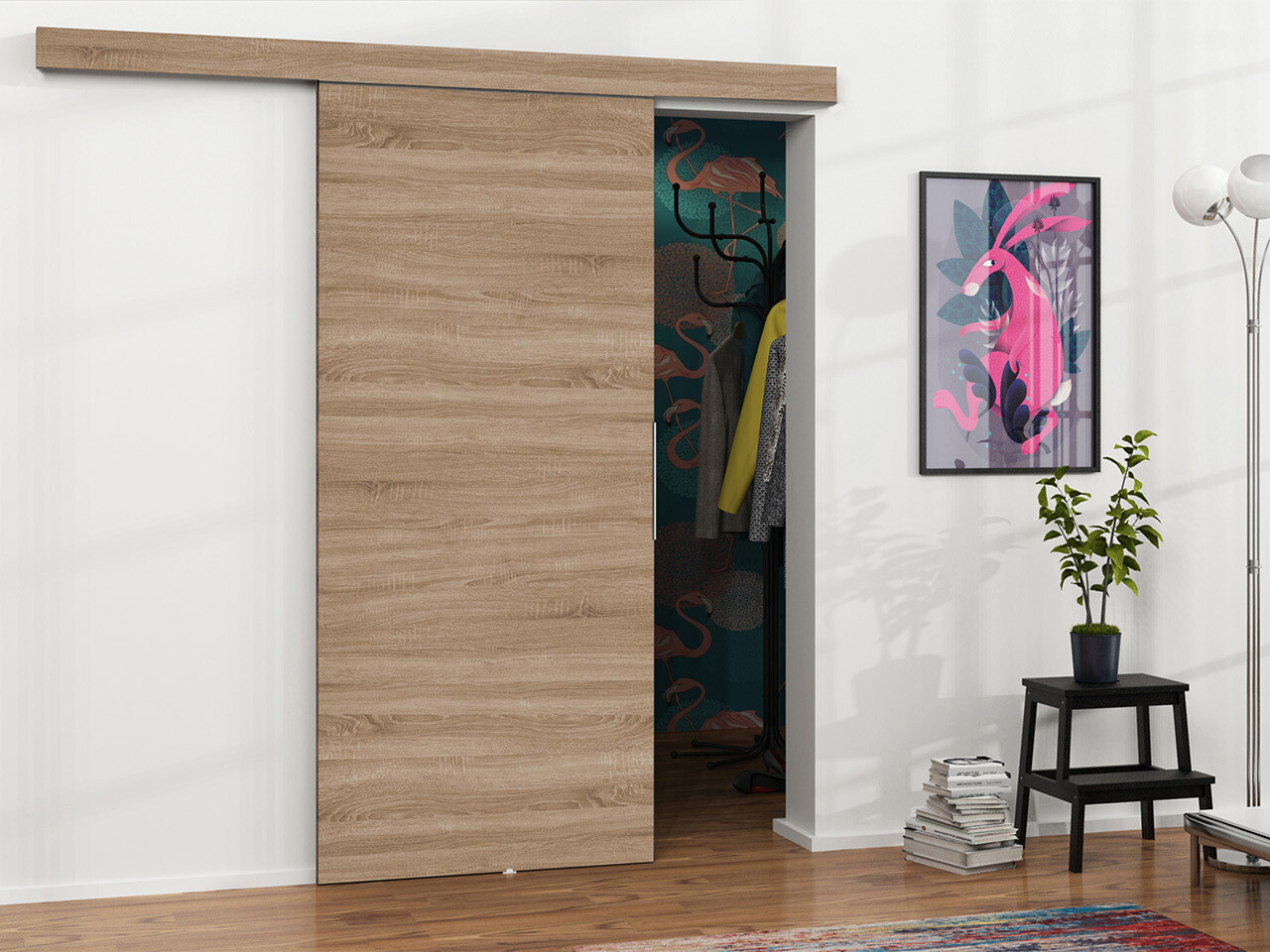 Sliding door Dover 217 (Sonoma oak)
