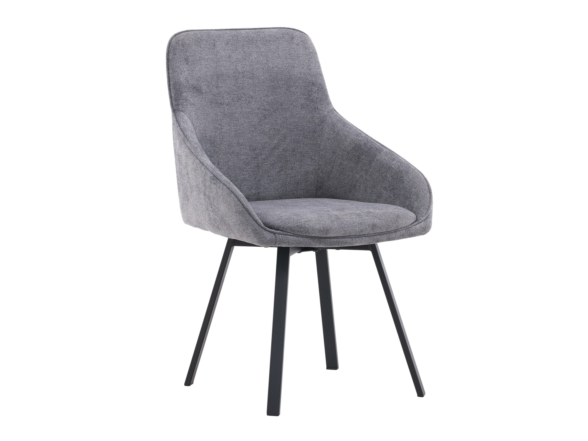 Dining set Dallas 4335 (Black + Dark grey)