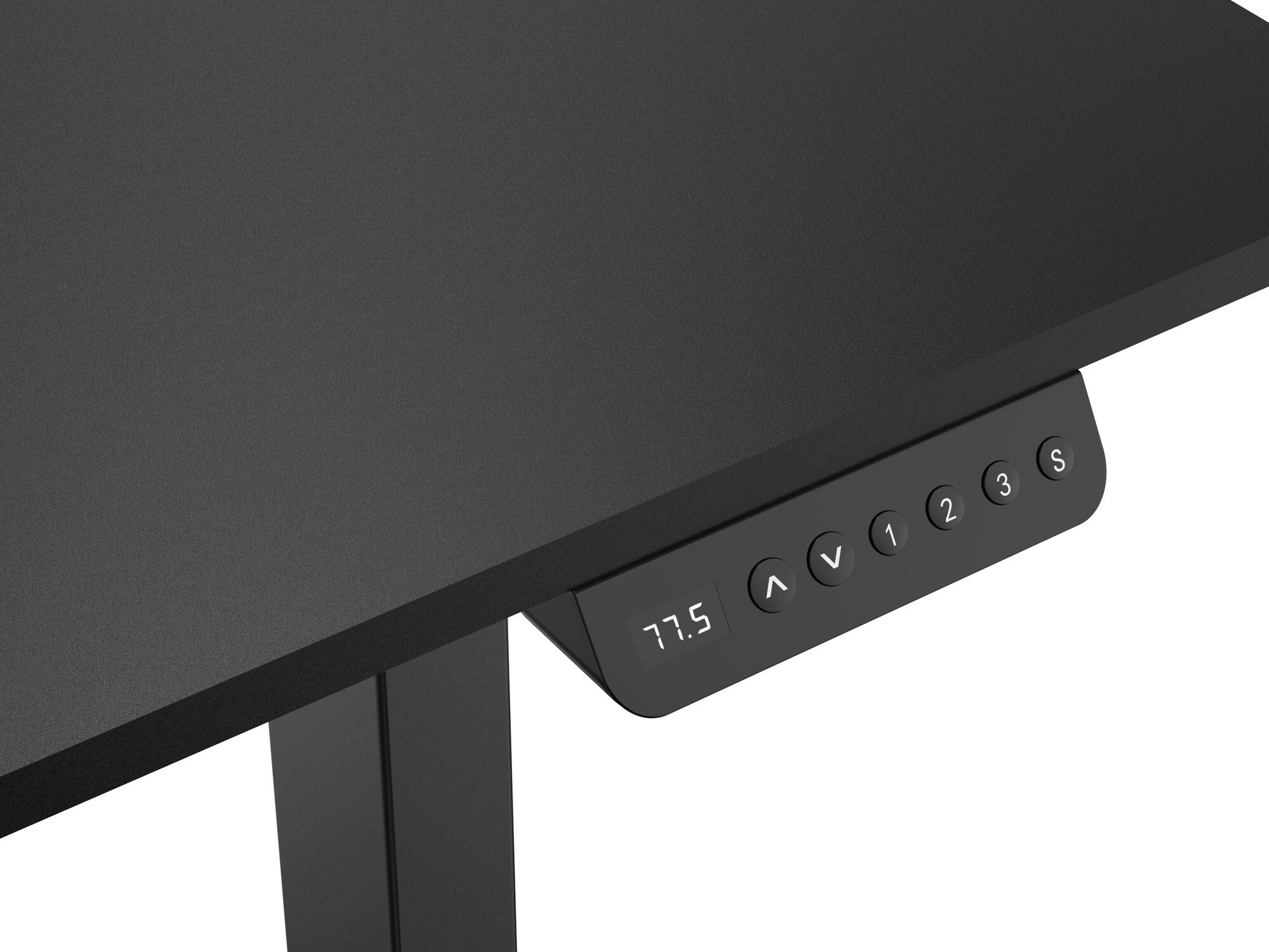 Height-adjustable desk Lodi 100 (Black)