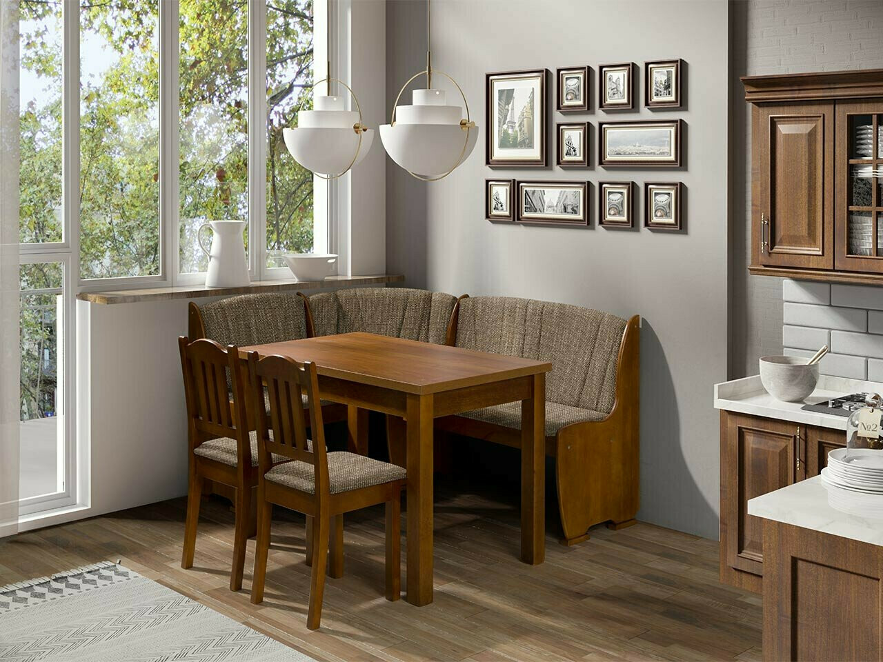 Kitchen corner Edmond 122