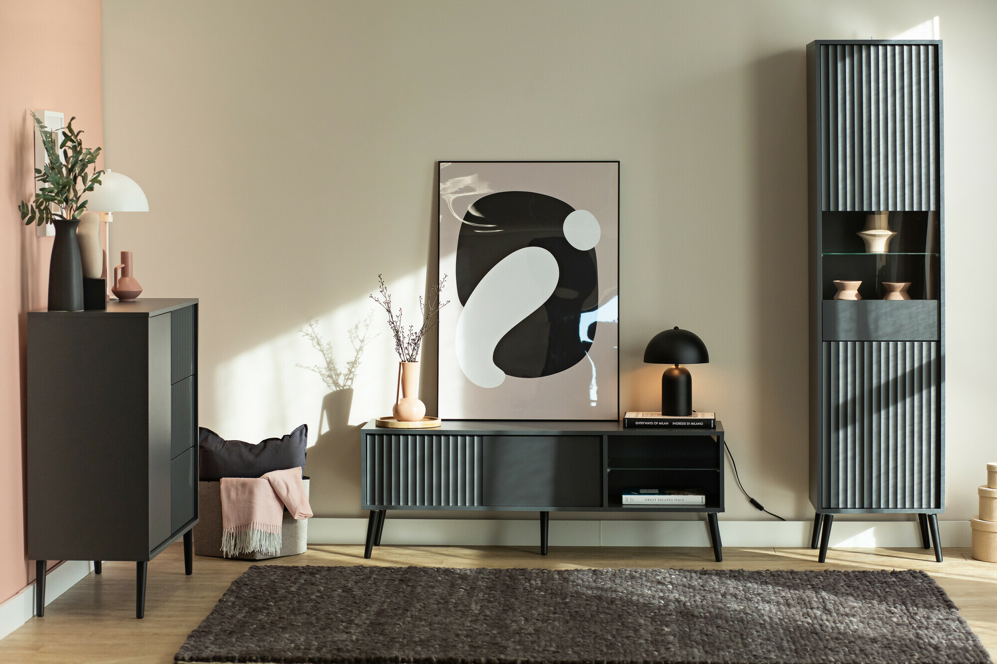 Bookcase Cirferi 107 (Anthracite)