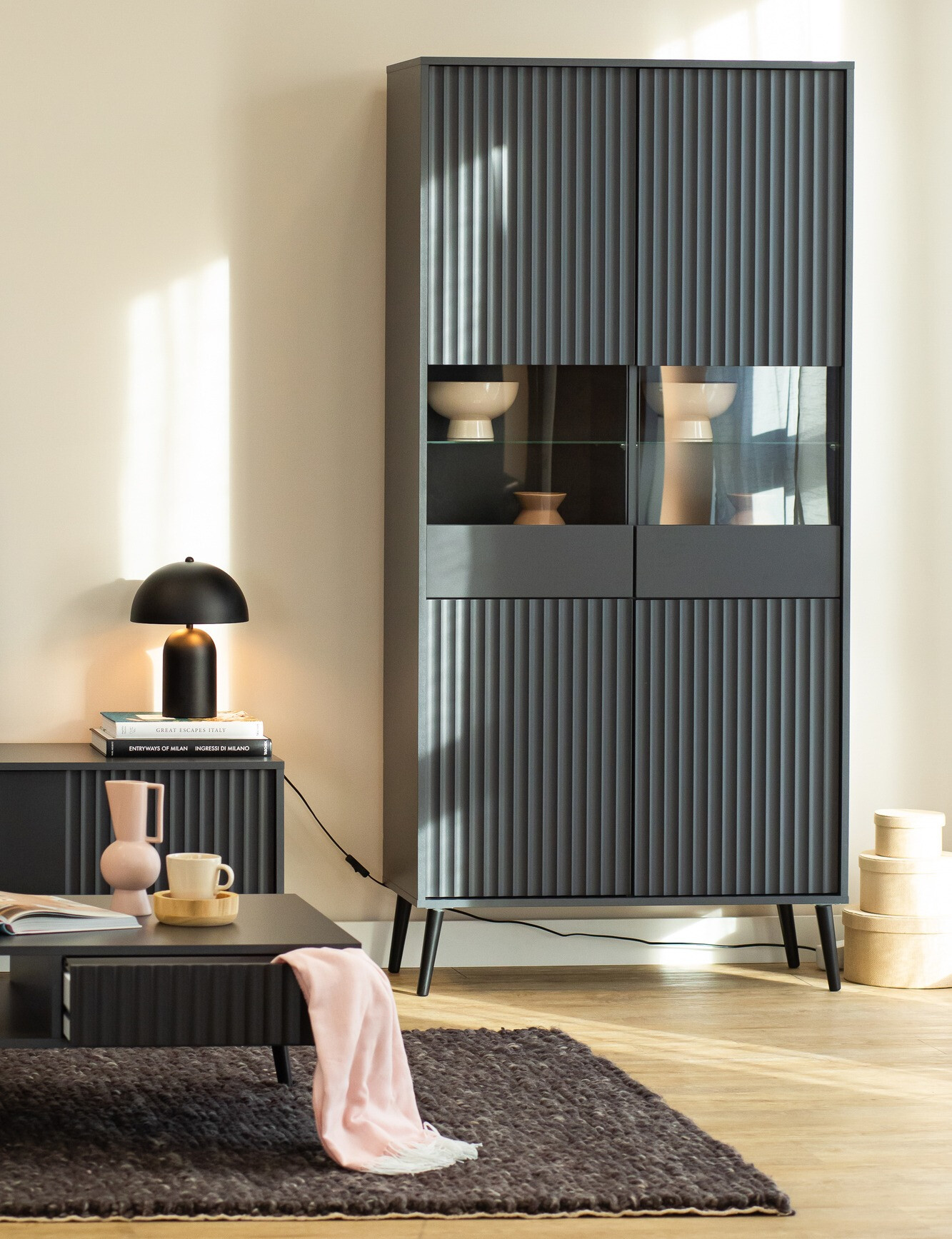 Bookcase Cirferi 108 (Anthracite)