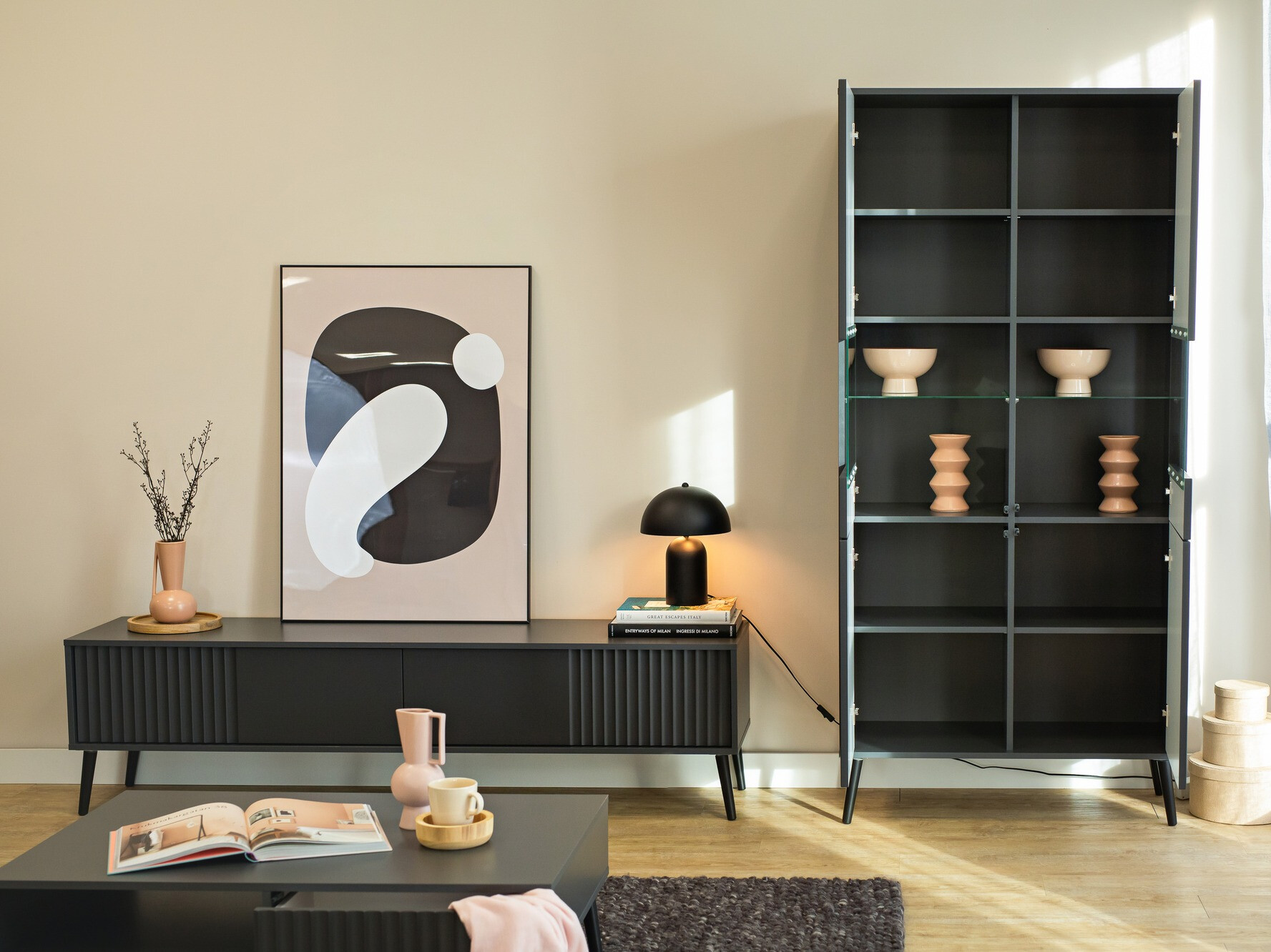Bookcase Cirferi 108 (Anthracite)