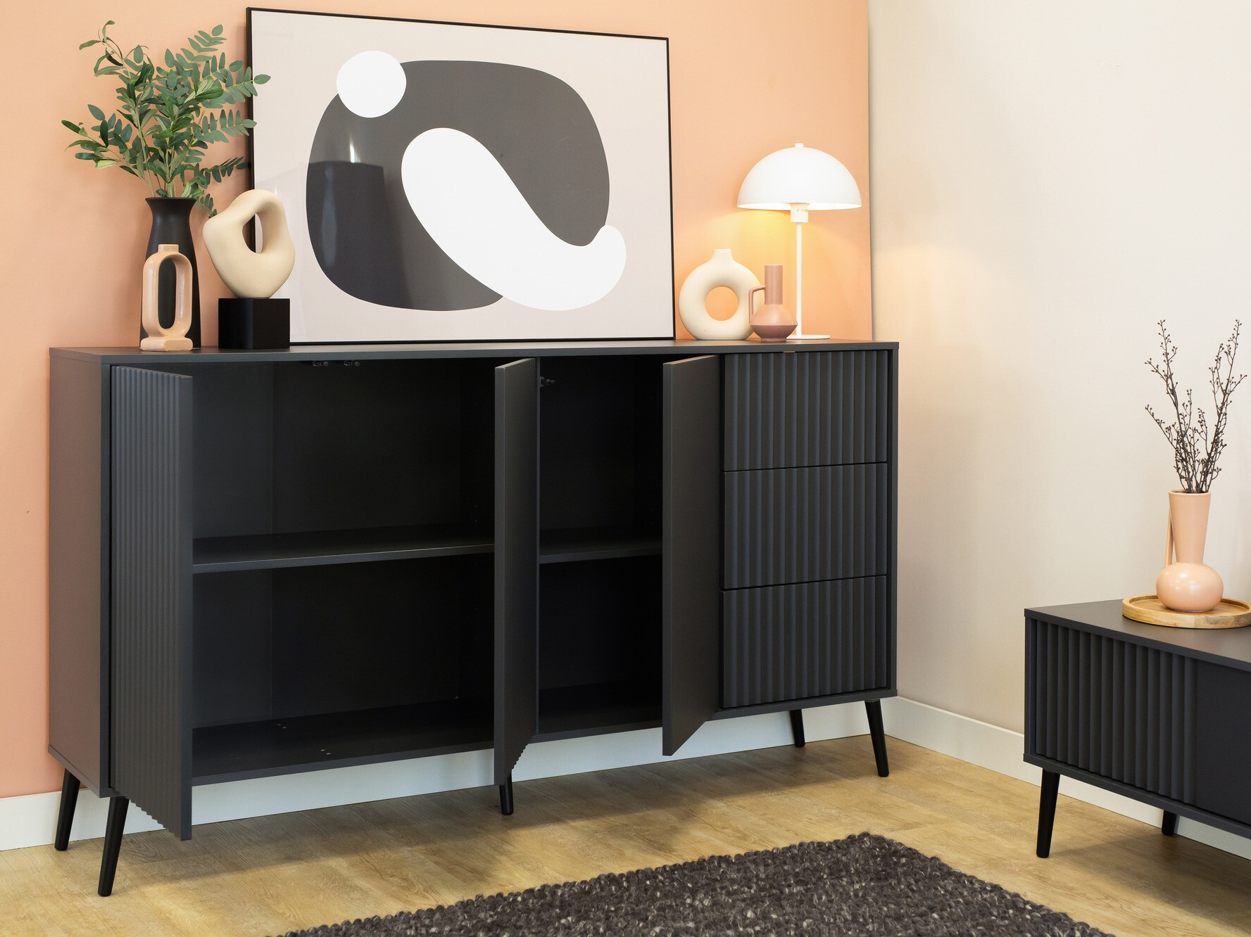 Chest of drawers Cirferi 102 (Anthracite)