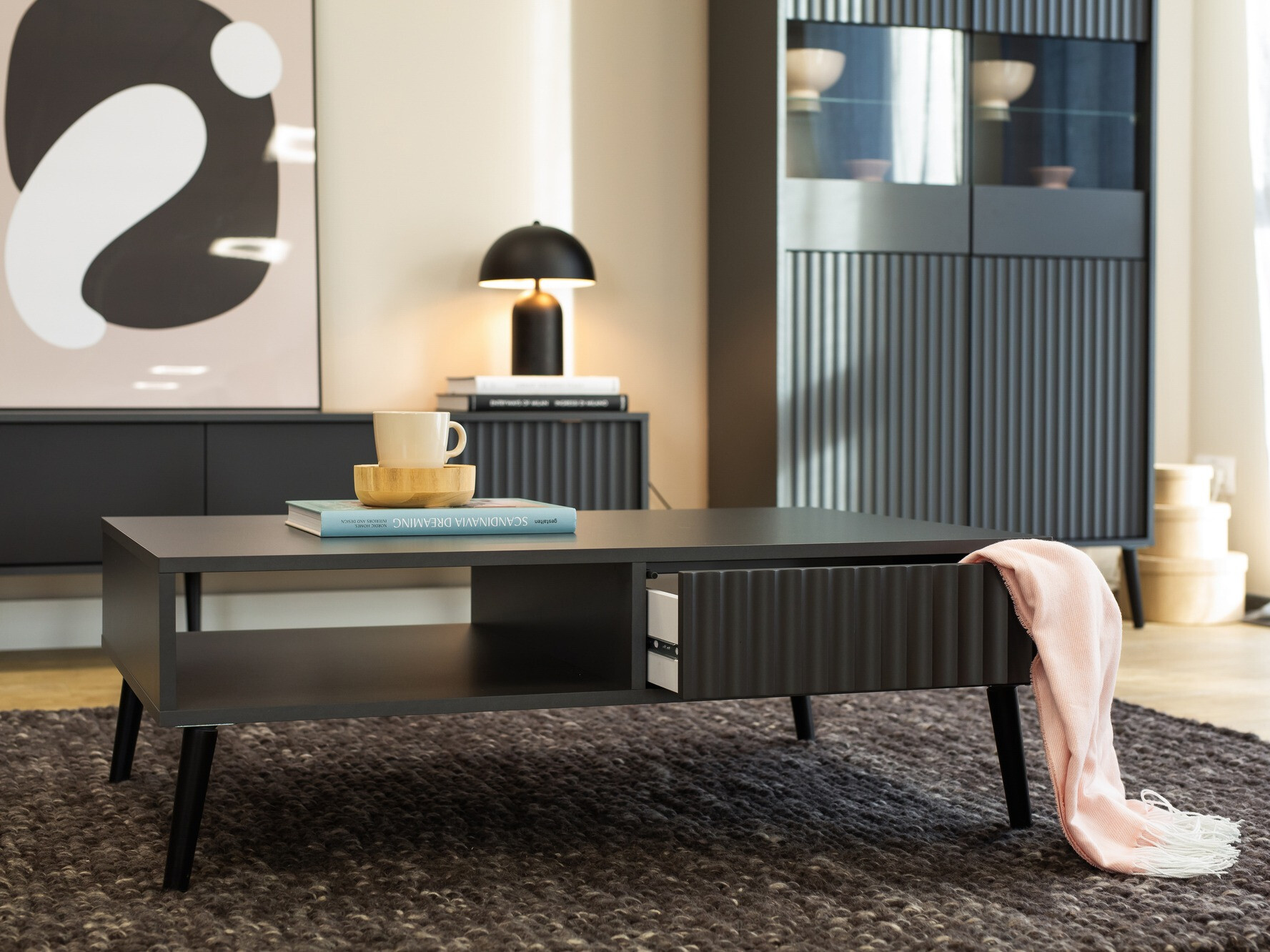 Coffee table Cirferi 103 (Anthracite)