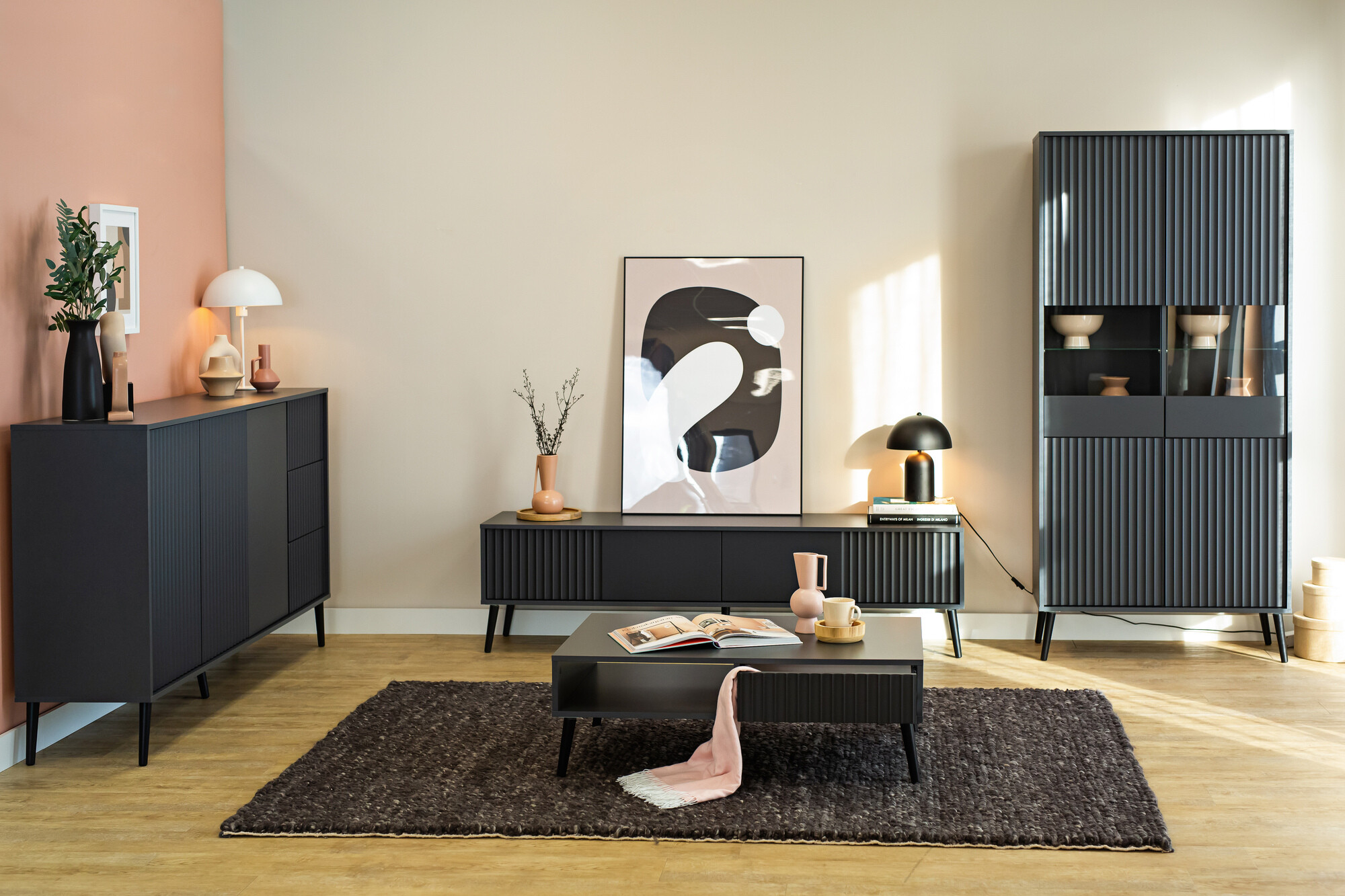 Coffee table Cirferi 103 (Anthracite)