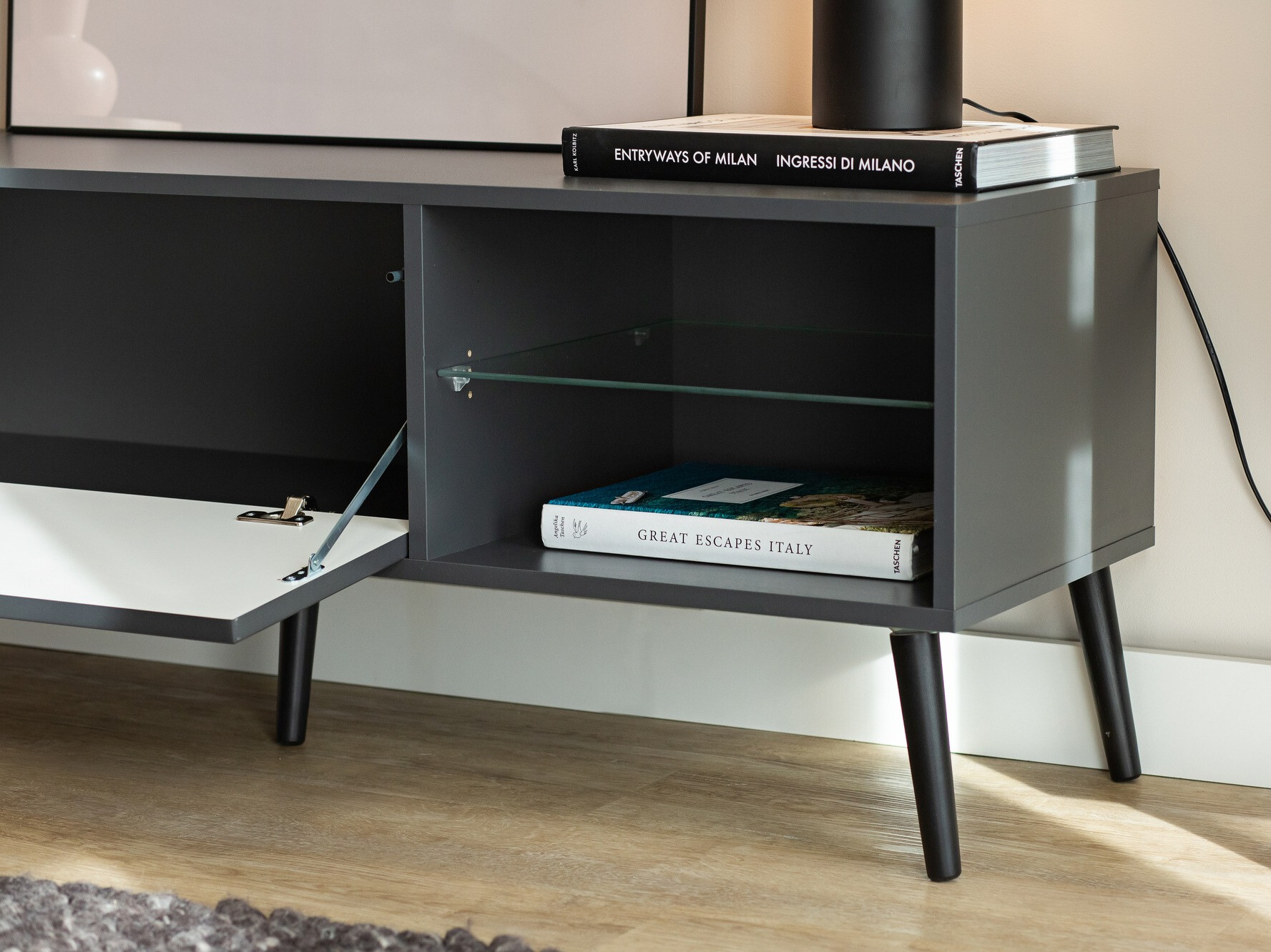 TV stand Cirferi 104 (Anthracite)